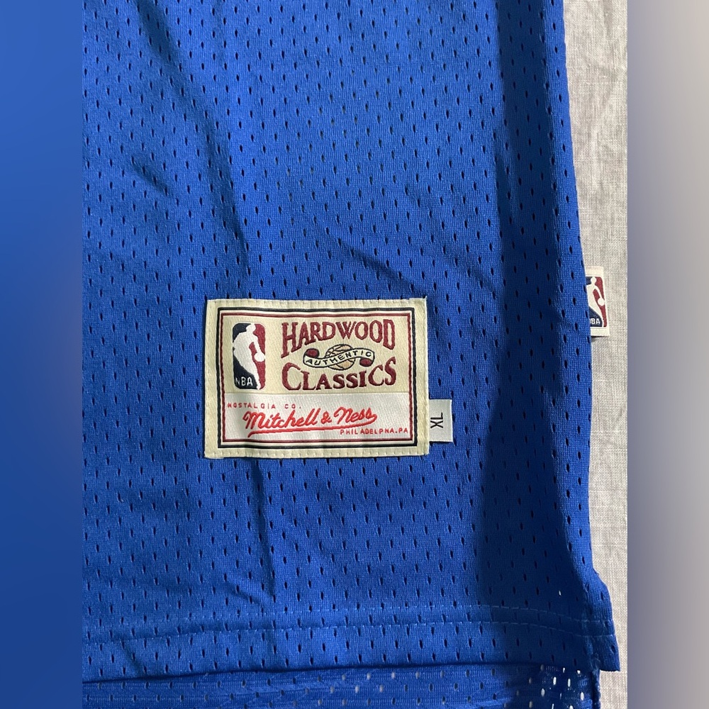 Western Conference Magic Johnson Mitchell & Ness Blue 1992 ASG Authentic Jersey - Picture 14 of 16